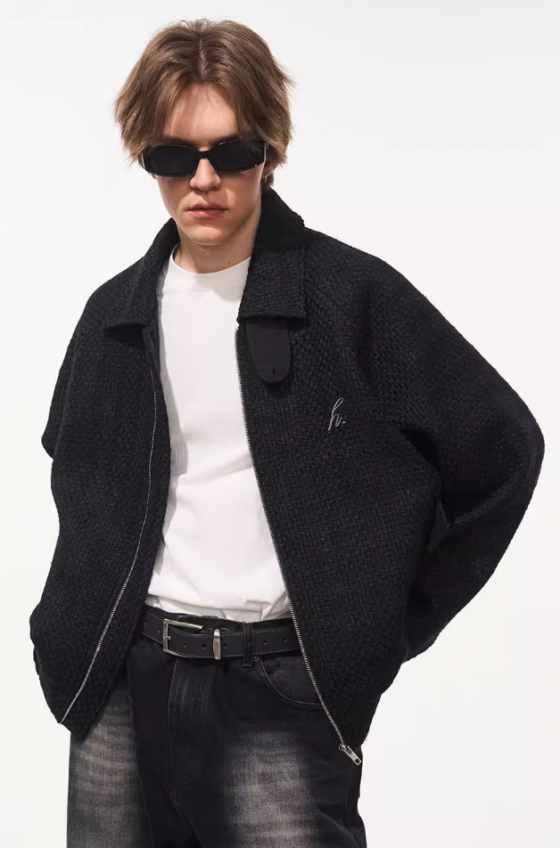 Harsh and Cruel Embroidered Woven Jacket