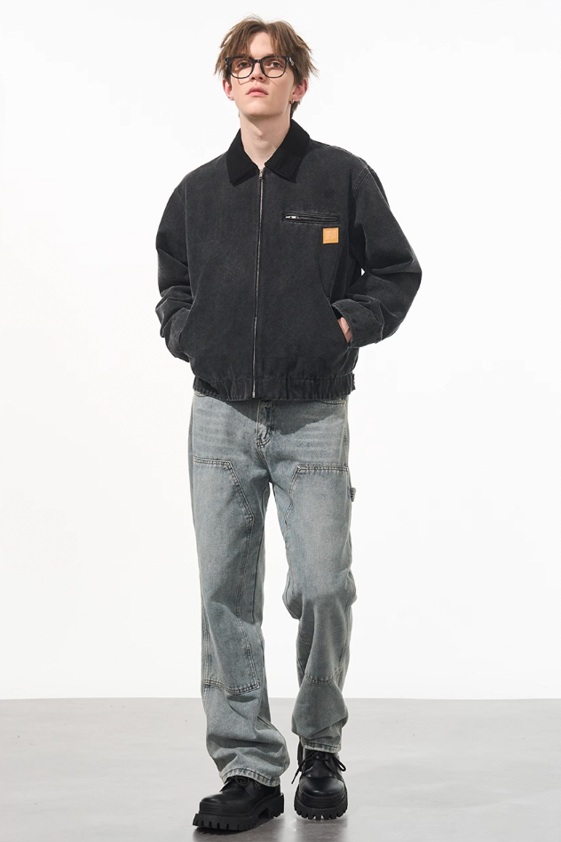 Harsh and Cruel Washed Retro Jacket