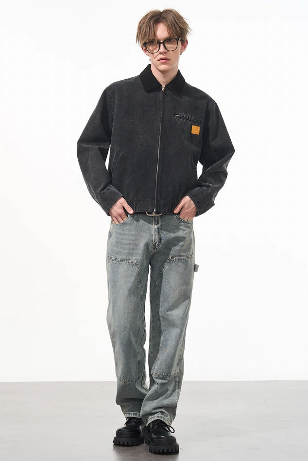 Harsh and Cruel Washed Retro Jacket