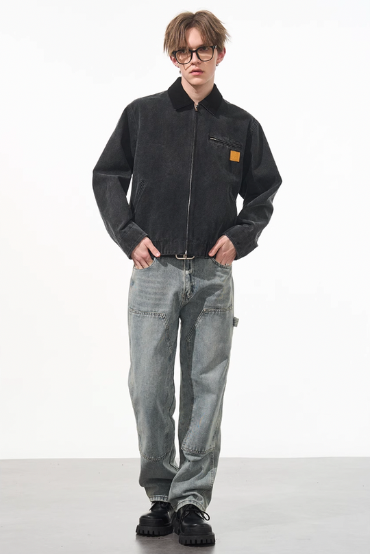 Harsh and Cruel Washed Retro Jacket