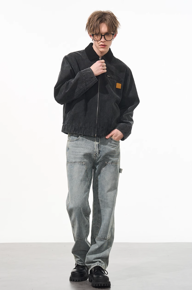 Harsh and Cruel Washed Retro Jacket