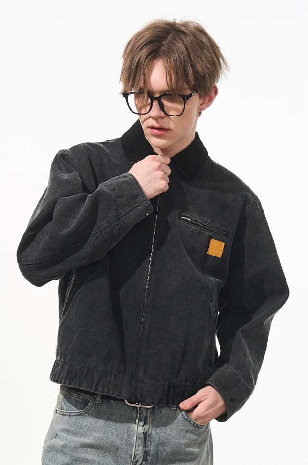 Harsh and Cruel Washed Retro Jacket