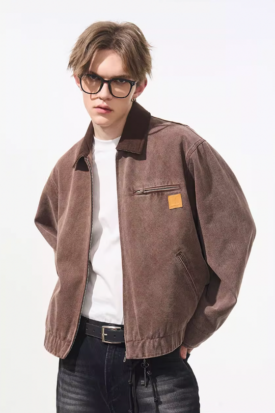 Harsh and Cruel Washed Retro Jacket