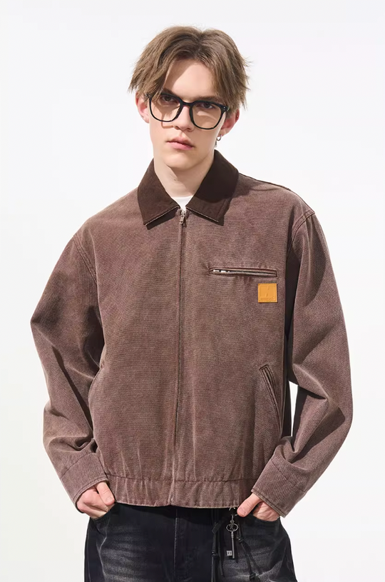 Harsh and Cruel Washed Retro Jacket