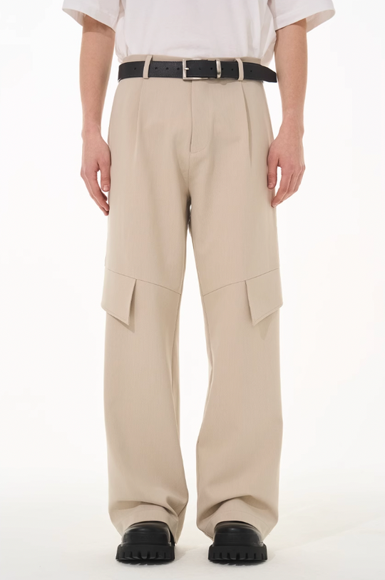 Harsh and Cruel Draped Deconstructed Casual Pants