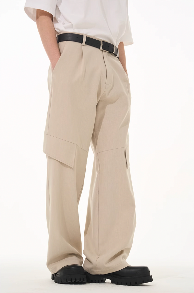 Harsh and Cruel Draped Deconstructed Casual Pants