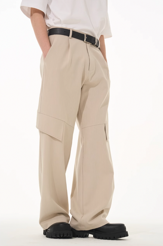 Harsh and Cruel Draped Deconstructed Casual Pants