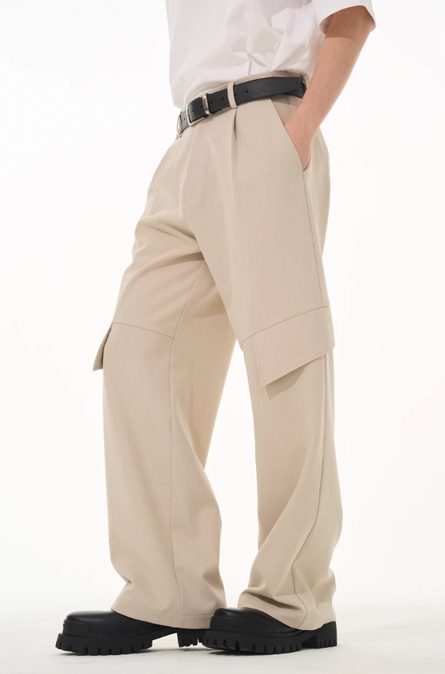 Harsh and Cruel Draped Deconstructed Casual Pants