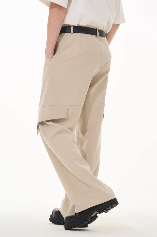 Harsh and Cruel Draped Deconstructed Casual Pants