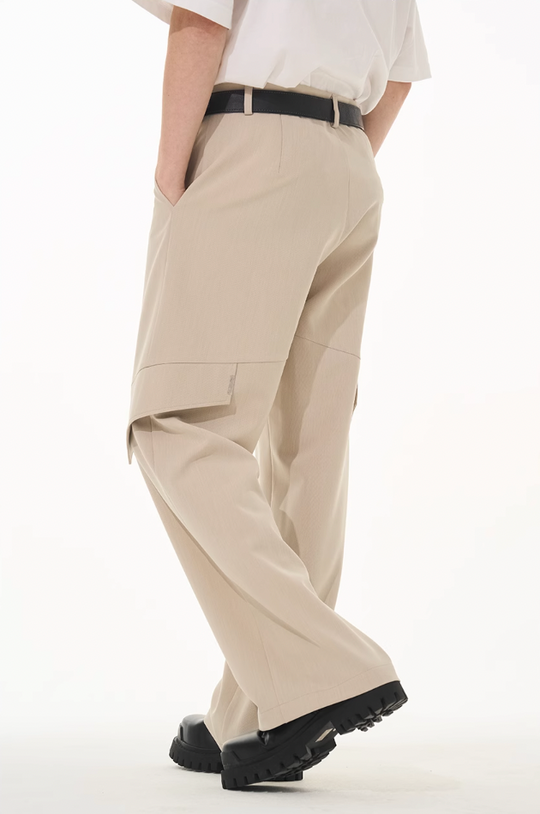 Harsh and Cruel Draped Deconstructed Casual Pants