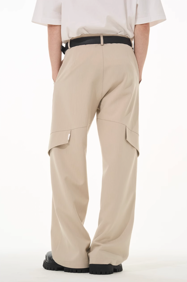 Harsh and Cruel Draped Deconstructed Casual Pants