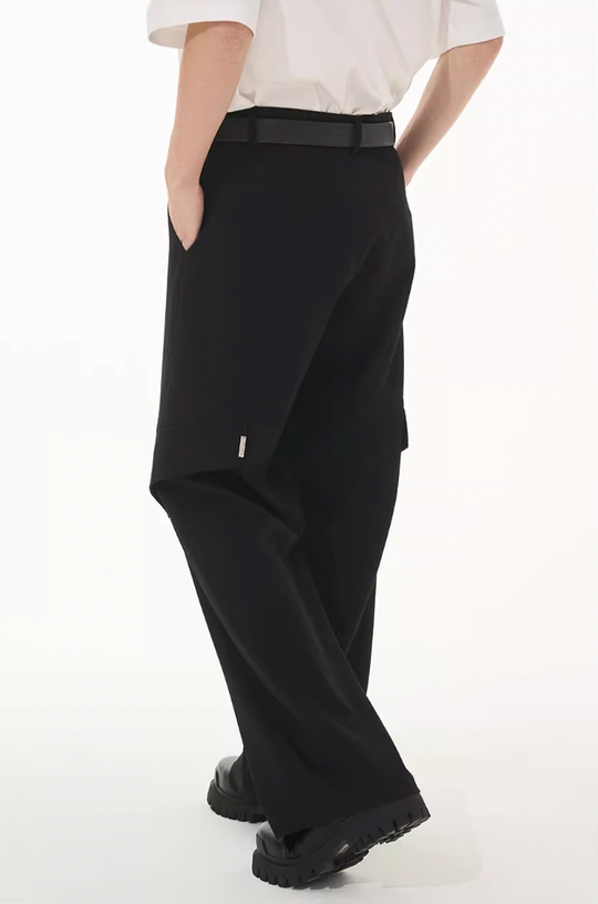 Harsh and Cruel Draped Deconstructed Casual Pants