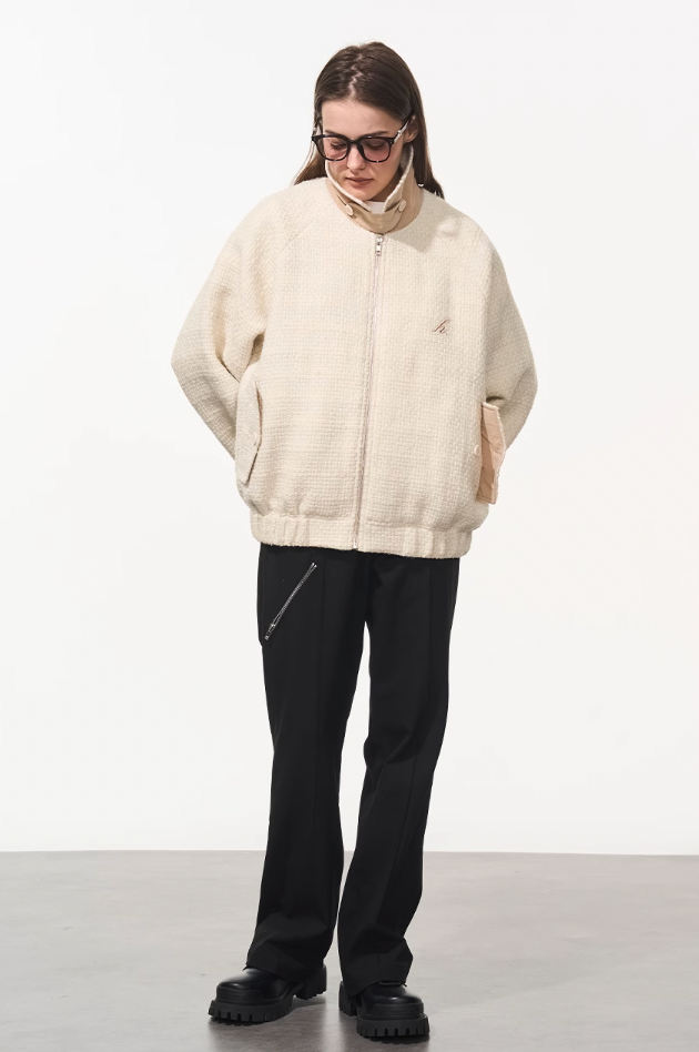 Harsh and Cruel Zipper Boot Cut Buckle Pants