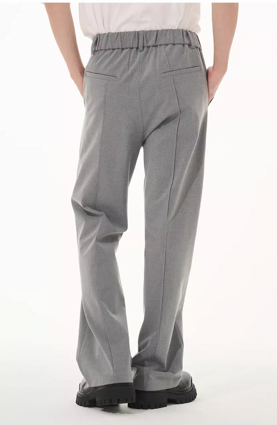 Harsh and Cruel Zipper Boot Cut Buckle Pants