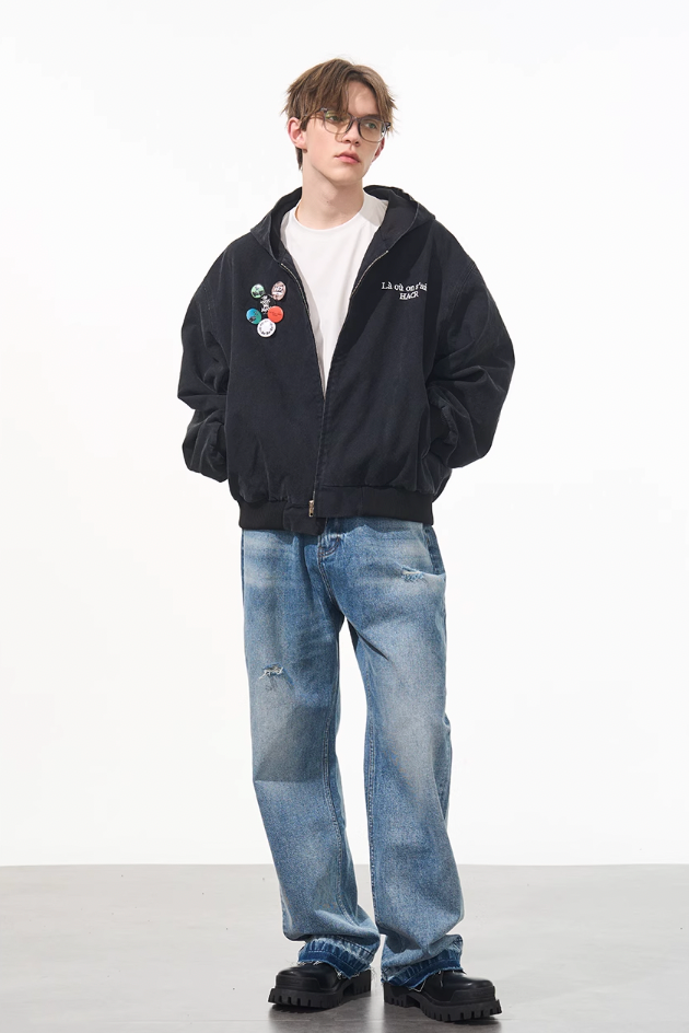 Harsh and Cruel Ripped Washed Denim