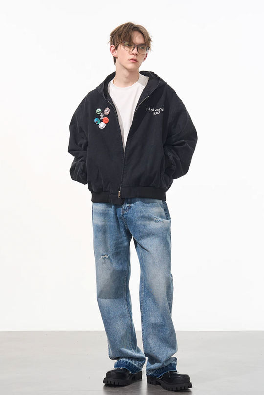 Harsh and Cruel Ripped Washed Denim