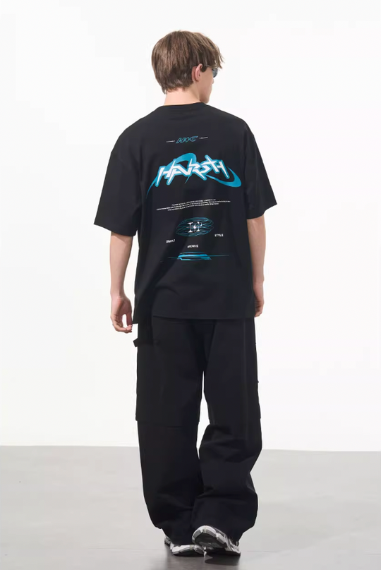 Harsh and Cruel Functional Pocket Pleated Cargo Trousers