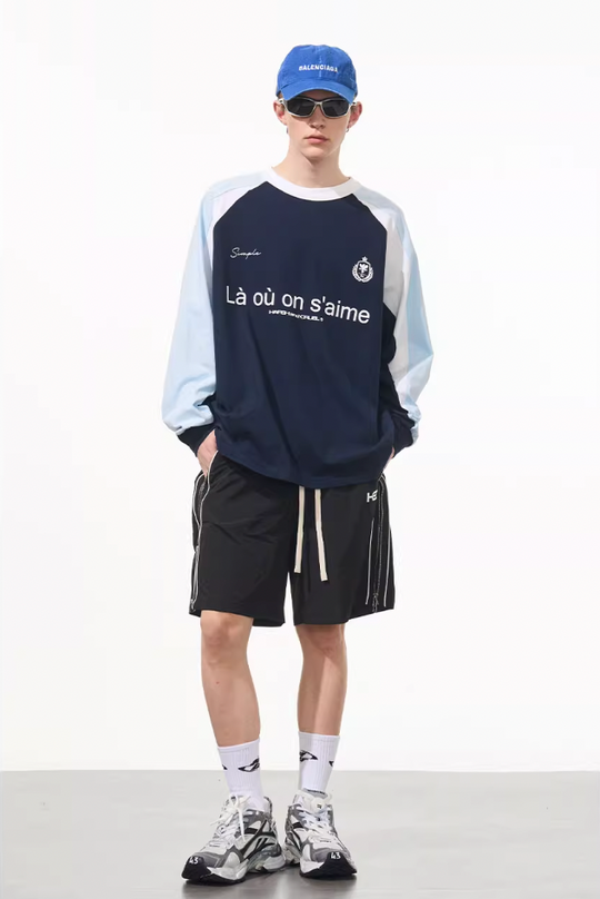 Harsh and Cruel Jersey Raglan Long Sleeve Tee