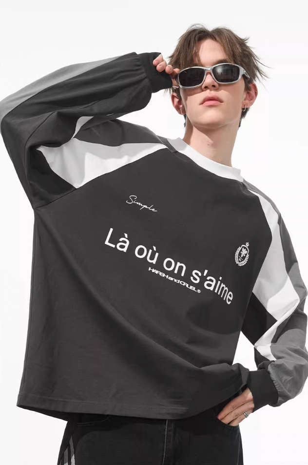 Harsh and Cruel Jersey Raglan Long Sleeve Tee