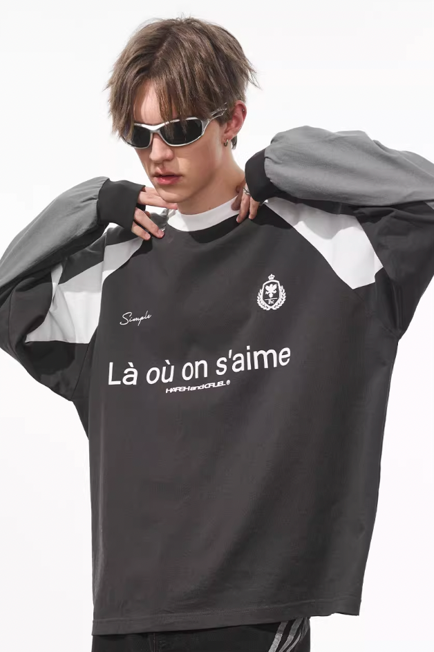 Harsh and Cruel Jersey Raglan Long Sleeve Tee