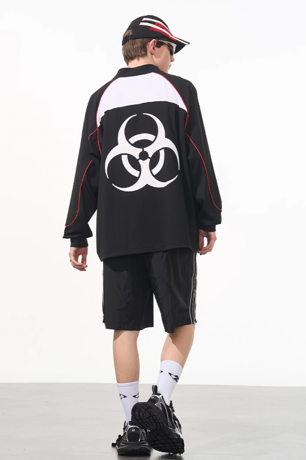 Harsh and Cruel Infectious Stitched Jersey Long Sleeve Tee