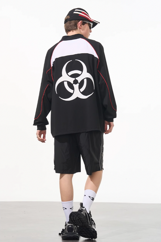 Harsh and Cruel Infectious Stitched Jersey Long Sleeve Tee