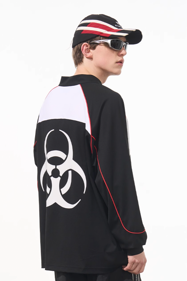 Harsh and Cruel Infectious Stitched Jersey Long Sleeve Tee