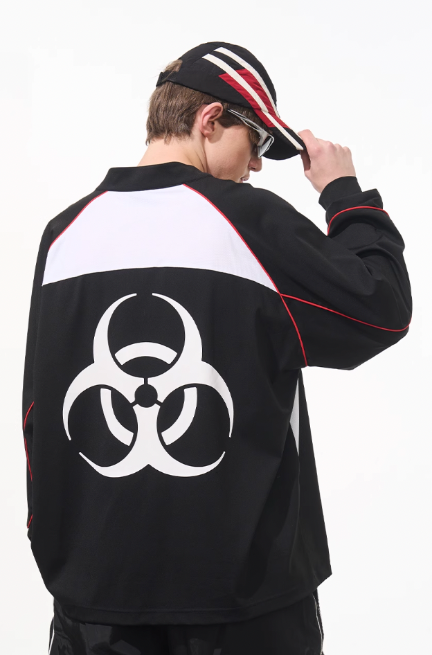 Harsh and Cruel Infectious Stitched Jersey Long Sleeve Tee