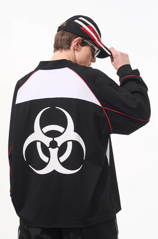 Harsh and Cruel Infectious Stitched Jersey Long Sleeve Tee