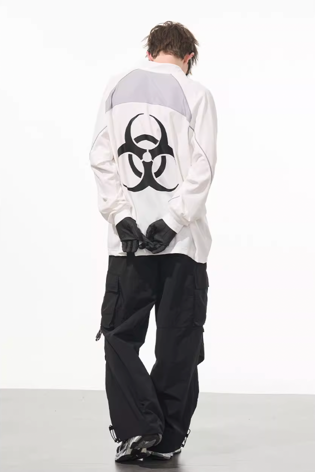 Harsh and Cruel Infectious Stitched Jersey Long Sleeve Tee