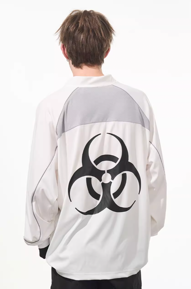 Harsh and Cruel Infectious Stitched Jersey Long Sleeve Tee