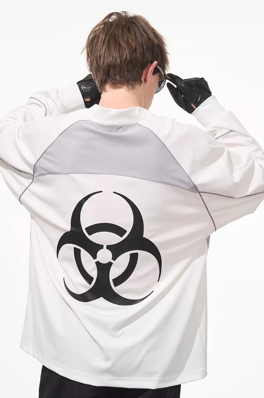 Harsh and Cruel Infectious Stitched Jersey Long Sleeve Tee