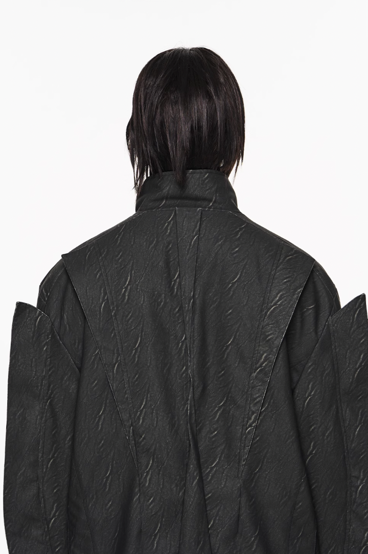 BLIND NO PLAN Multi Piece Combination Blade Washed Jacket