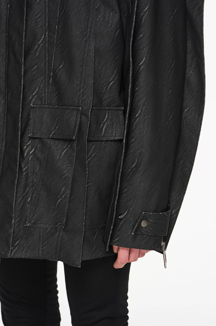 BLIND NO PLAN Multi Piece Combination Blade Washed Jacket