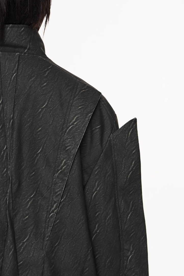 BLIND NO PLAN Multi Piece Combination Blade Washed Jacket