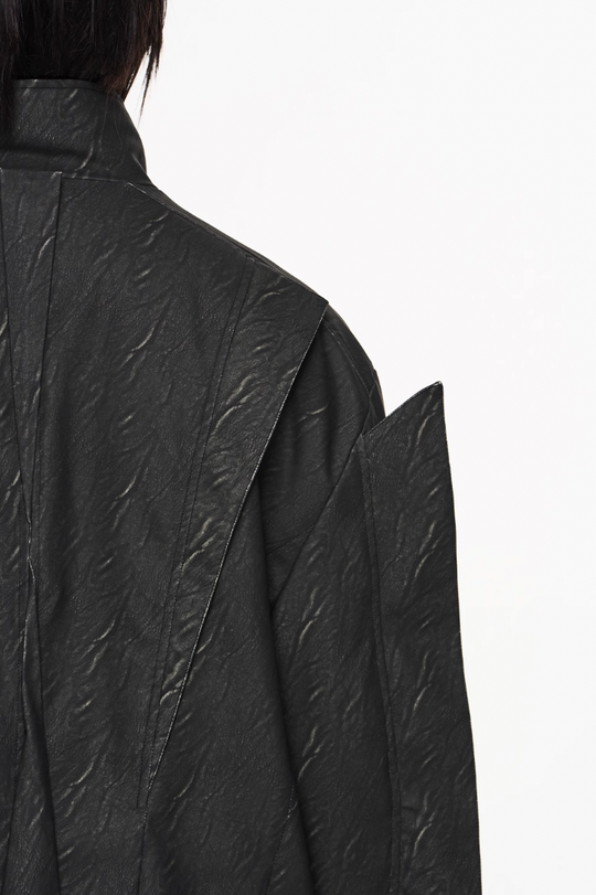 BLIND NO PLAN Multi Piece Combination Blade Washed Jacket