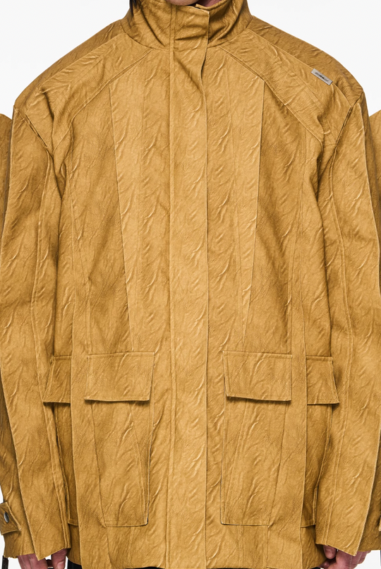 BLIND NO PLAN Multi Piece Combination Blade Washed Jacket