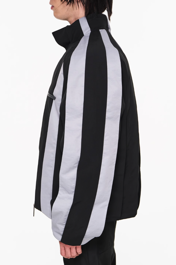 BLIND NO PLAN Multi Piece Color Blocking Fly Hank Jacket