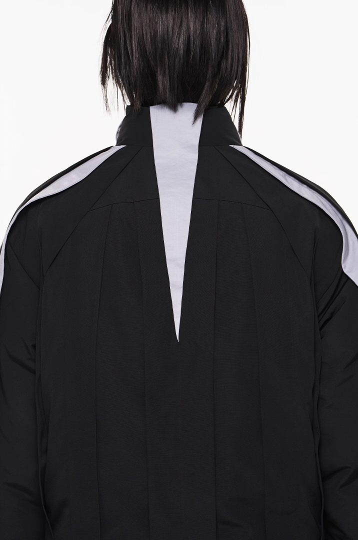 BLIND NO PLAN Multi Piece Color Blocking Fly Hank Jacket