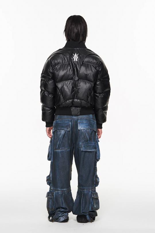 BLIND NO PLAN Lightweight MA1 Down Jacket