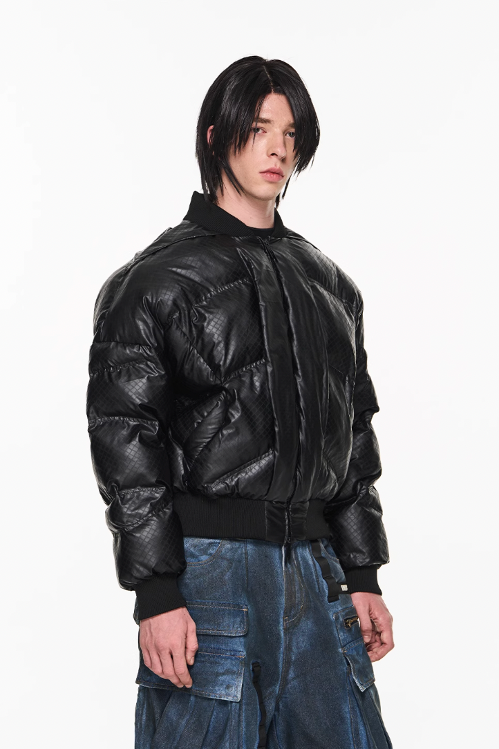 BLIND NO PLAN Lightweight MA1 Down Jacket