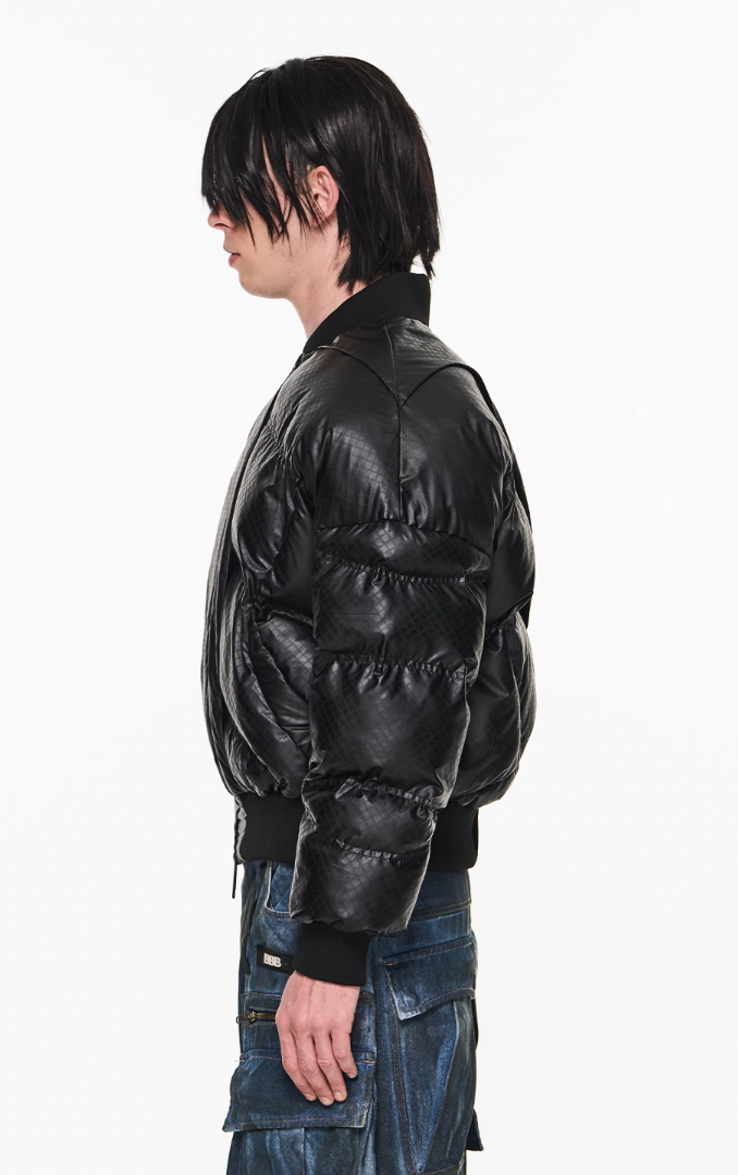 BLIND NO PLAN Lightweight MA1 Down Jacket