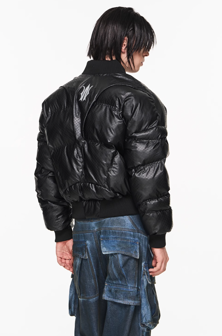 BLIND NO PLAN Lightweight MA1 Down Jacket