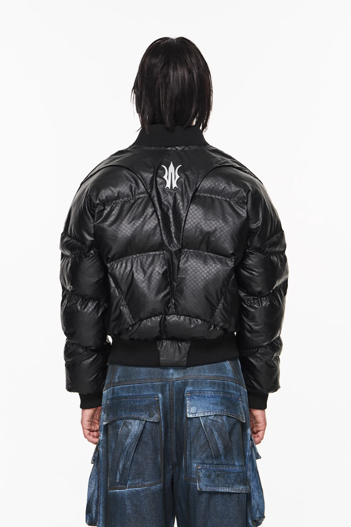 BLIND NO PLAN Lightweight MA1 Down Jacket