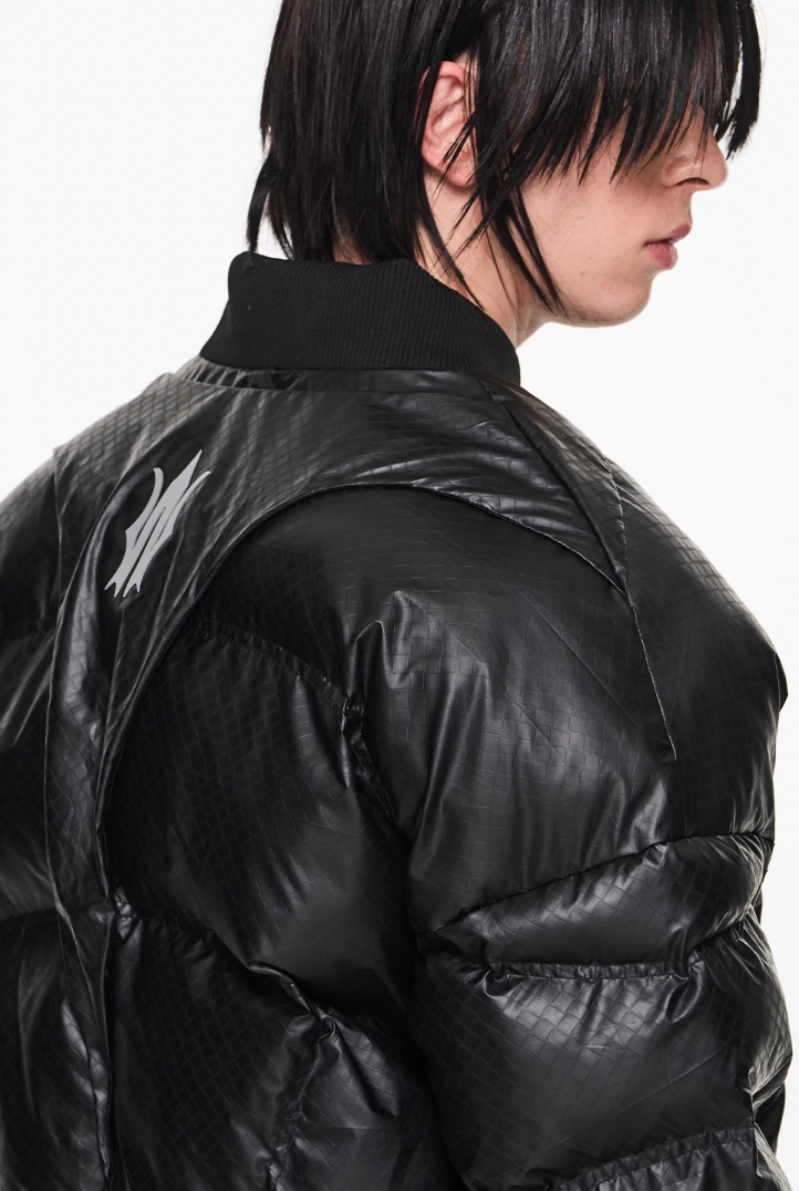 BLIND NO PLAN Lightweight MA1 Down Jacket