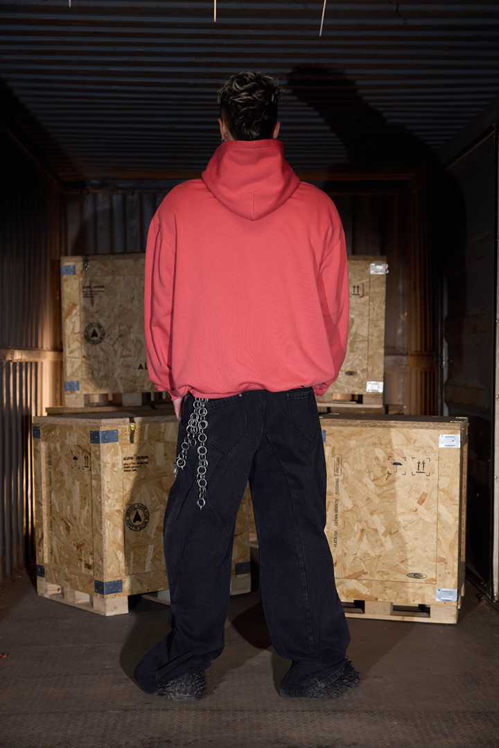 BLIND NO PLAN x BLACK8 Direct Print Hoodie