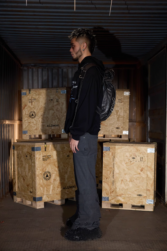 BLIND NO PLAN x BLACK8 Direct Print Hoodie