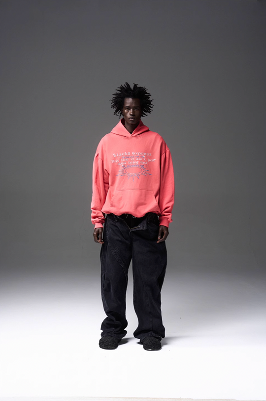 BLIND NO PLAN x BLACK8 Direct Print Hoodie