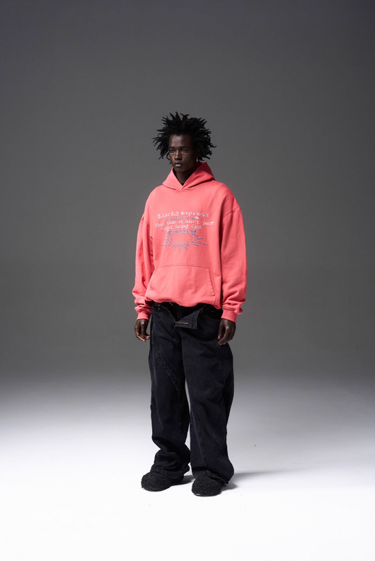 BLIND NO PLAN x BLACK8 Direct Print Hoodie