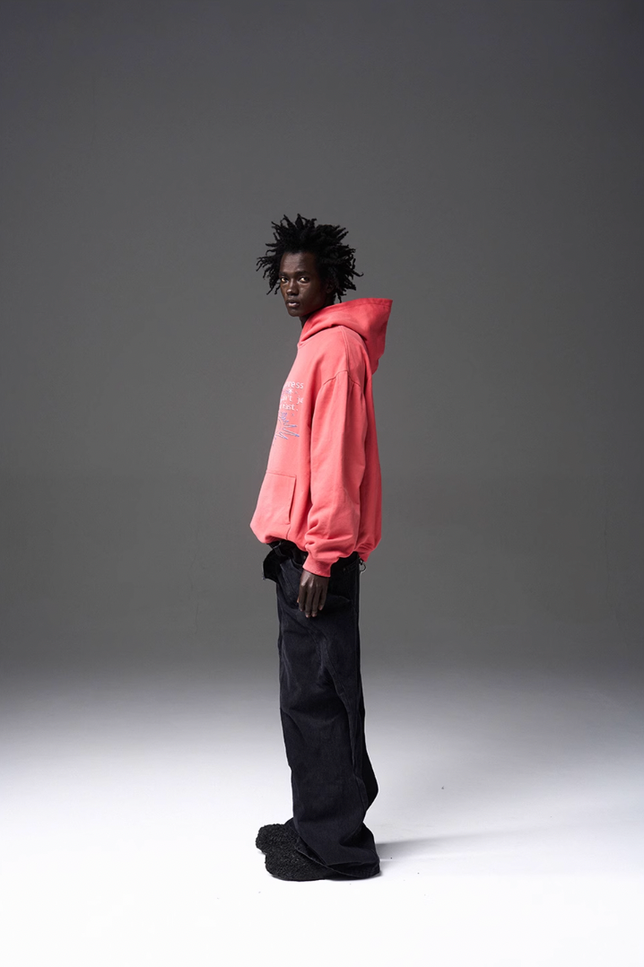 BLIND NO PLAN x BLACK8 Direct Print Hoodie